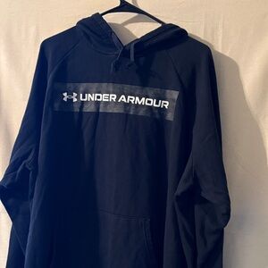 Under Armour Navy Hoodie with Logo